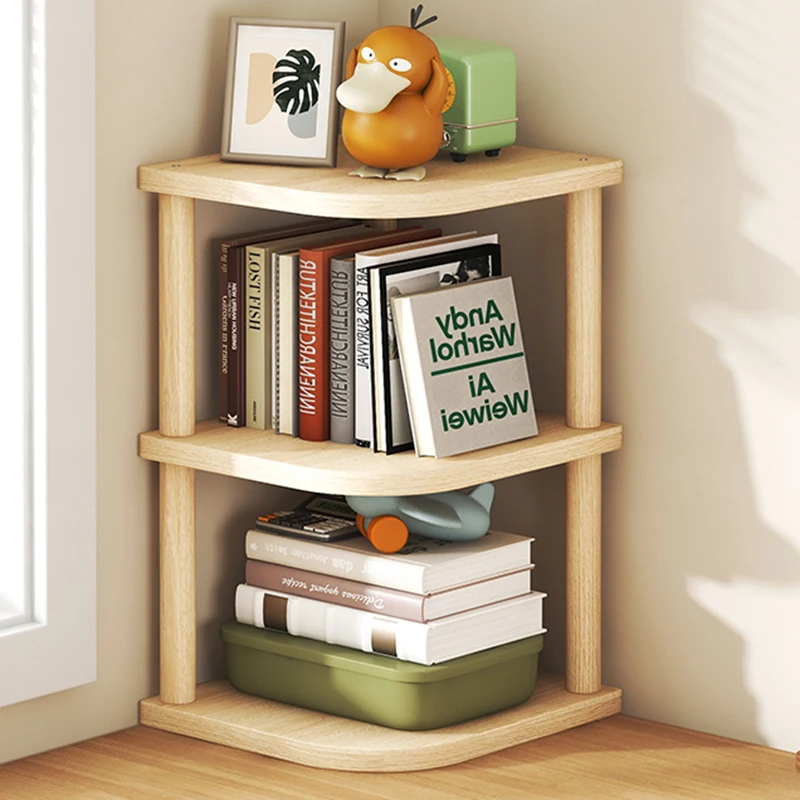 

Desktop Magazine Shelf Book Luxury Rotating Shelf Children's Corner Estante Para Libros Multifunction Home Furniture