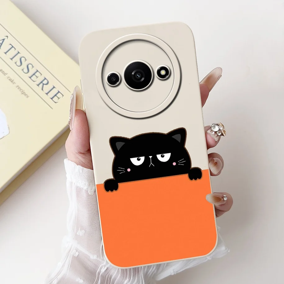 2024 New Fashion Flower Square Silicone Camera Lens Protective Cover