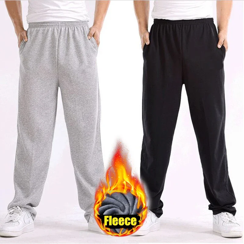 Autumn Winter Sport Pants Gym Jogging Pants Men Loose Elastic Running Pants Basketball Workout Training Homme Plus Size 7XL