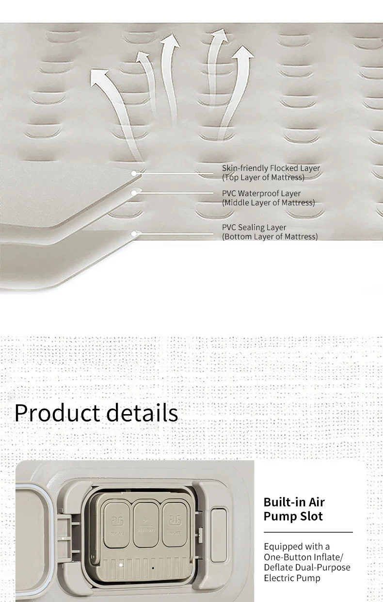 Colchón Inflable con Bomba de Aire 2 Personas 3 S7f0e21b5212a430bac50519b458ec028a