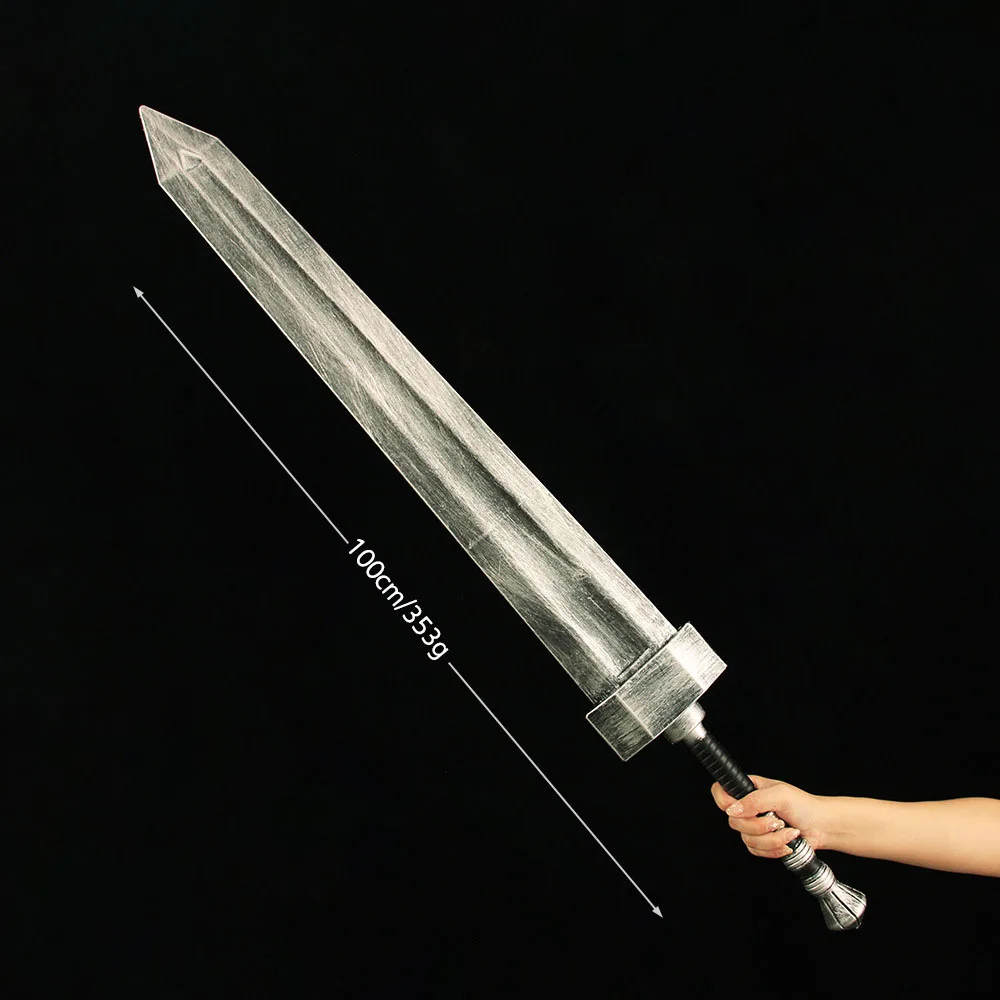 聖月光の剣、暗い月の剣、プラスチック製のコスプレ武器、デスクトップ