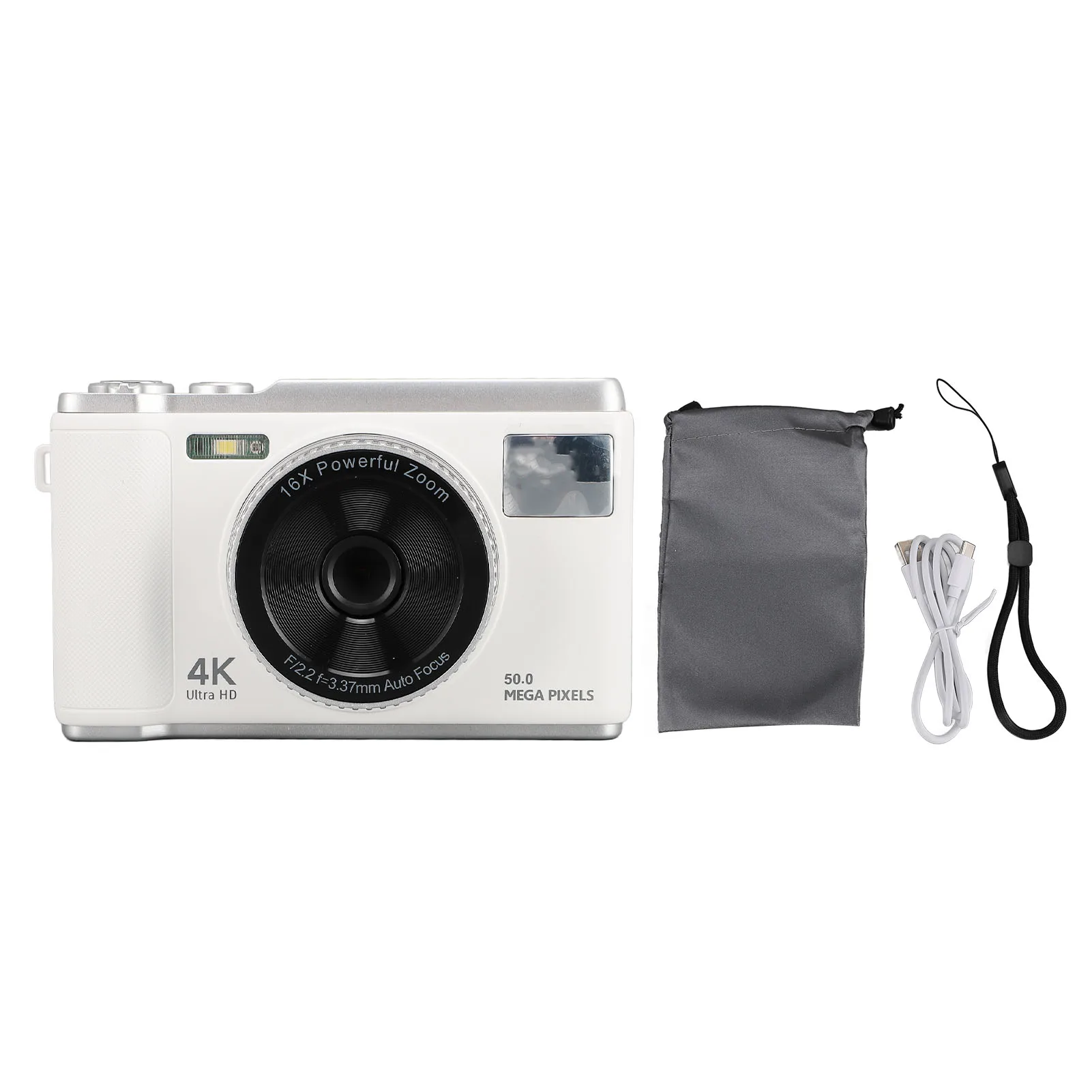 كاميرا رقمية 4K قابلة لإعادة الشحن بشاشة 2.8 بوصة...