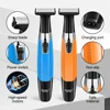 Kemei KM-1910 Waterproof Electric Shaver Eyebrow Trimmer USB Rechargeable Razor Men's Beard Trimmer Shaving Machine 2