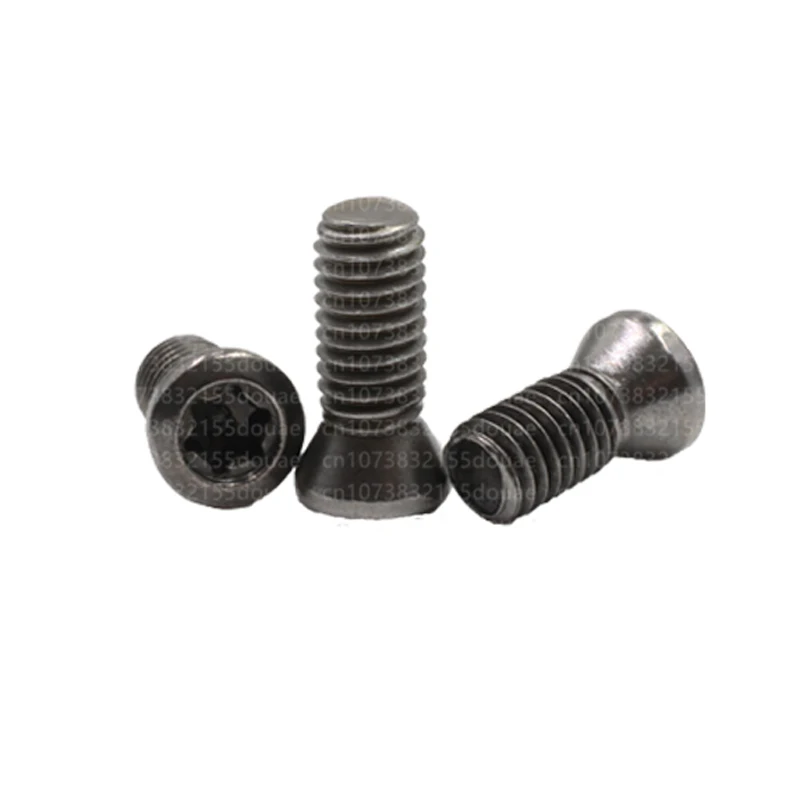 

M2 M2.2 M2.5 M3 M3.5 M4 M4.5 M5 M6 M1.6*3.2 M1.8*4 Torx Screw Used For Turning Tools 50pcs/box Carbide Insert CNC Lathe Cutter