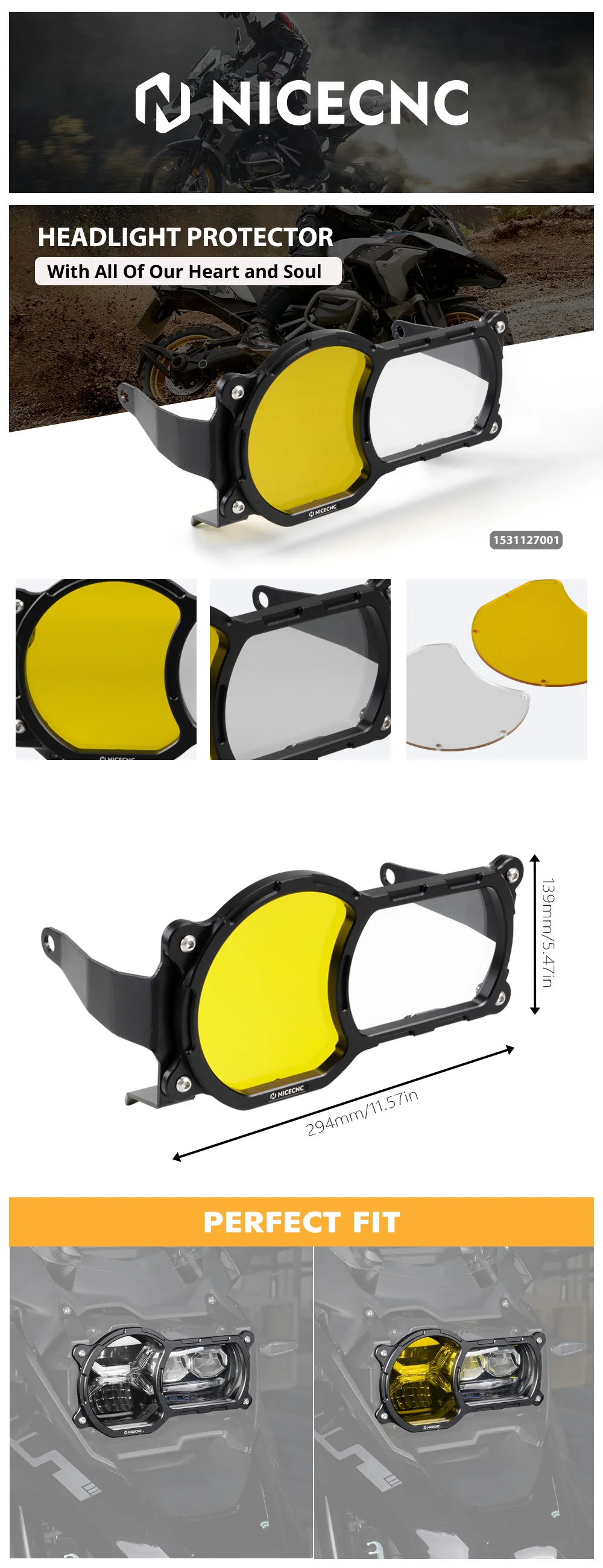 Für BMW R1250GS Adventure 2020-2024 Scheinwerferschutz-Abdeckungsschutz R1250GS R1250GS 2020-2023 R1250 GSA R1250GS ADV 2020-2024 – Detail 6