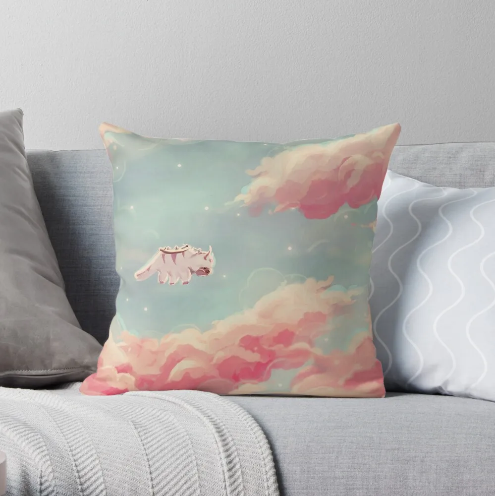 

dreamy appa poster v1 Throw Pillow Pillowcases Sitting Cushion Cushion Child