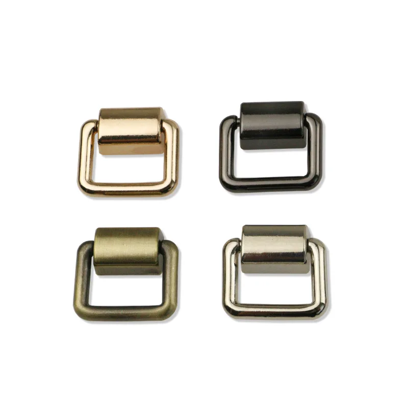 

16mm D Ring Bag Side Clip Buckles Screw Handbag Chain Handles Connector Bag Strap Belt Hanger DIY Hardware Bag Accessories