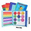 Magnetic Fraction Learning Math Toy Montessori Arithmetic Teaching Aids Score Book Educational Toys For Childrens Christmas Gift 1