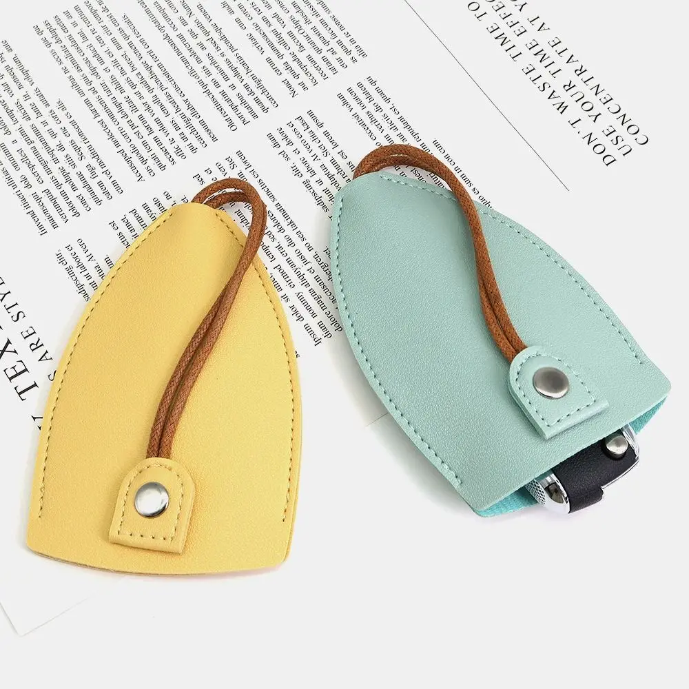 

PU Leather Pull Out Keychain Pouch Solid Color Key Bag PU Key Wallets Key Holder Case Waterproof Housekeepers Key Holder Women