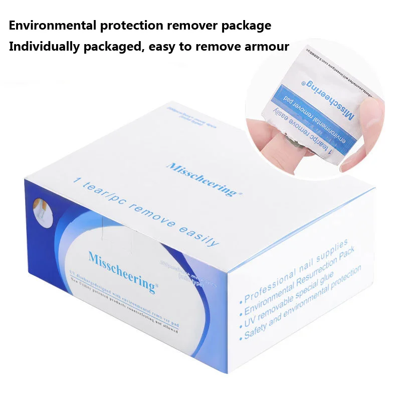 

100Pcs Degreaser for Nails Gel Nail Polish Remover Wipes Napkins for Manicure Cleanser Nail Art UV Gel Remover
