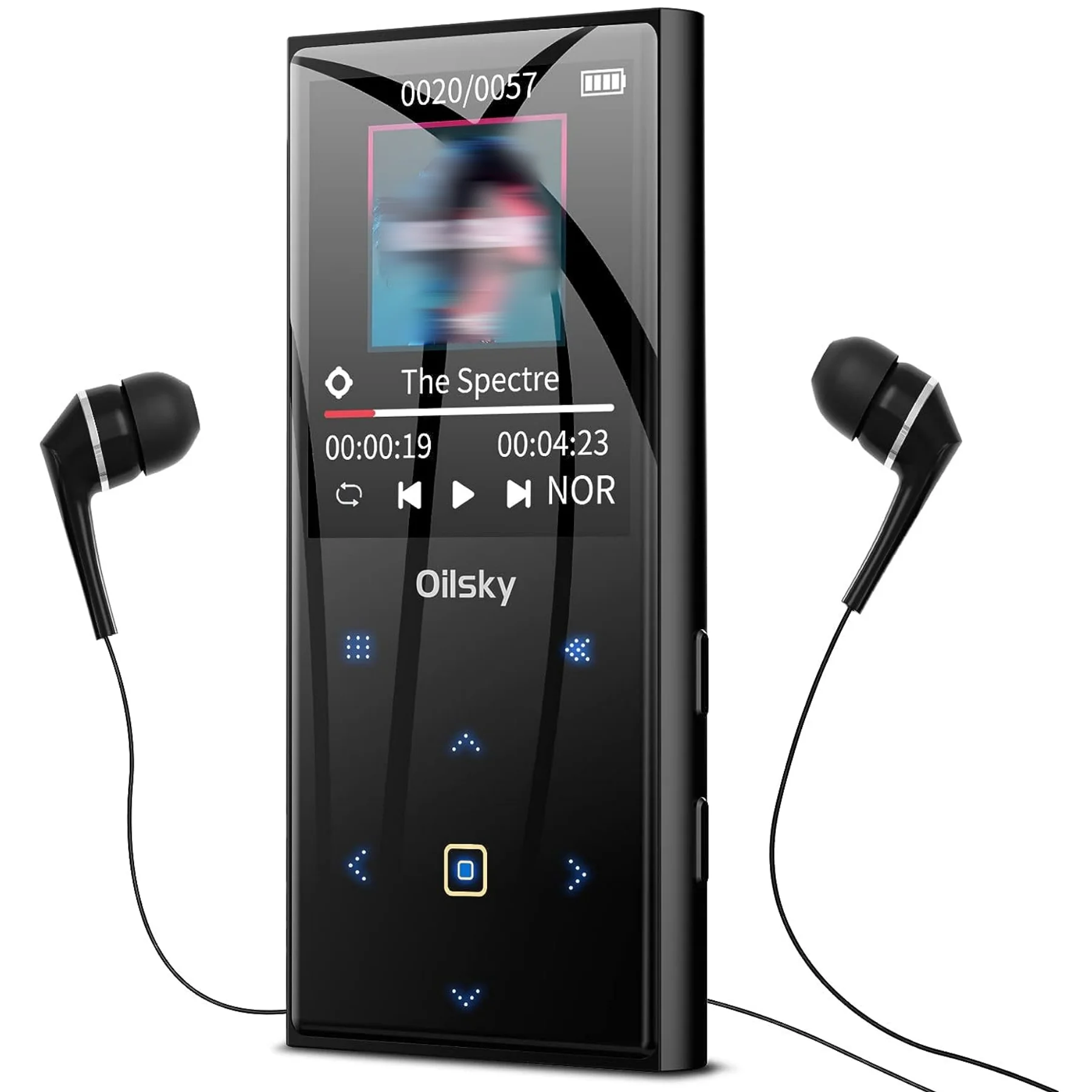 Oilsky MP3プレイヤー ブルー 16GB Amazon.co.jp: 32GB内蔵 Mp3 プレーヤー クリップ付き Bluetooth