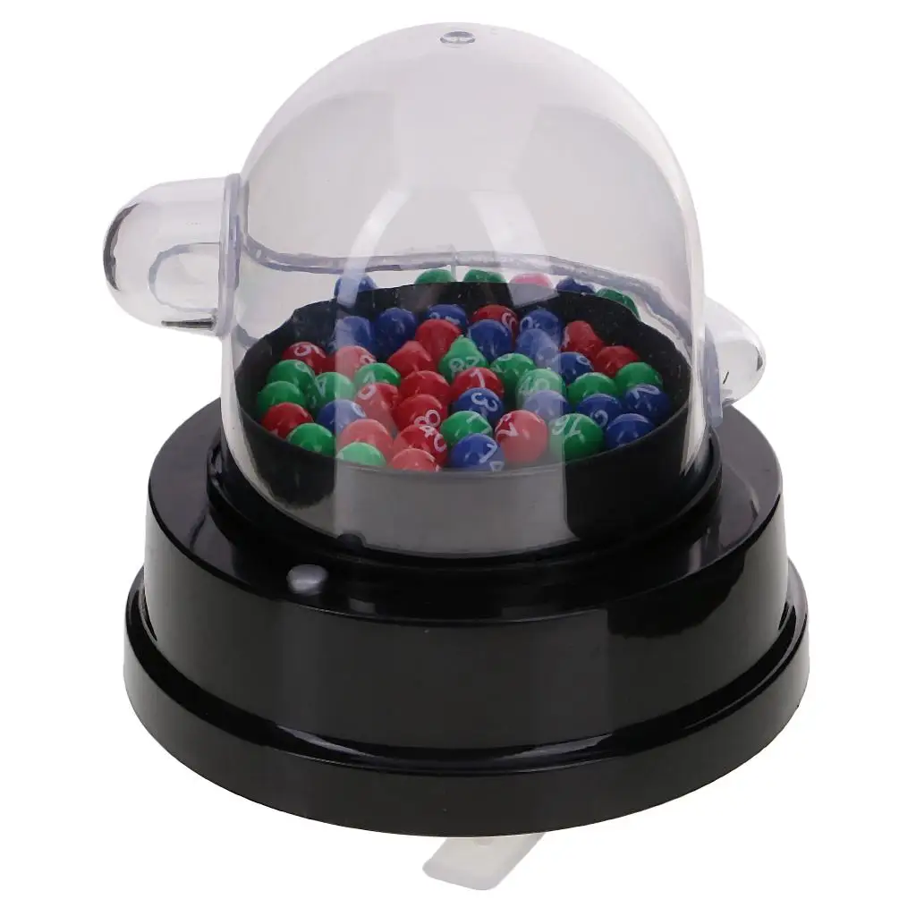 Electric Lucky Ball Machine for Bingo Games Recreational Activities