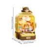 Electronic Claw Game Machine Pretend Play with Sounds Prize Dispenser Toy for Boys Girls 3 4 5 6 7 8 Year Old Children Kids 6