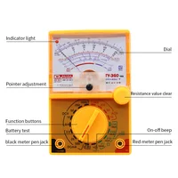 TY-360 Professional Pointer Multimeter DC/AC 1000V Voltmeter 500mA Ammeter 1K Resistance Meter Analog Meter Electrician Tools 2