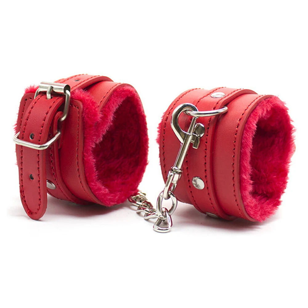 Sex Toys Sex Toys For Woman BDSM Sex Bondage Set Erotic Adults Toys Handcuffs Ankle Cuffs Toy Kit Adults Games Products