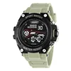 Men's outdoor sports watch multifunctional night light alarm clock timing electronic watch 2