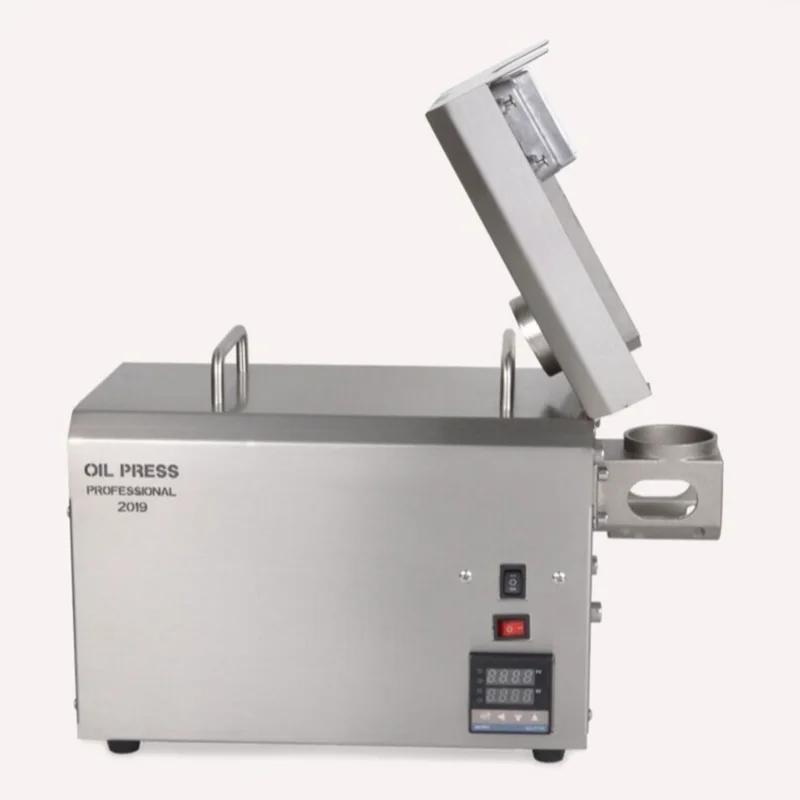 220V/110V S8 Oil Press Machine 1500W Electric Oil Extractor Machine Stainless Steel Oil Presser with High Pressing Speed 4
