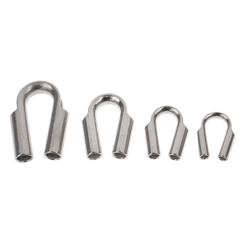 304 Stainless steel thimble 6mm 8mm 10mm 12mm wire rope cable thimbles rigging stainless steel thimble