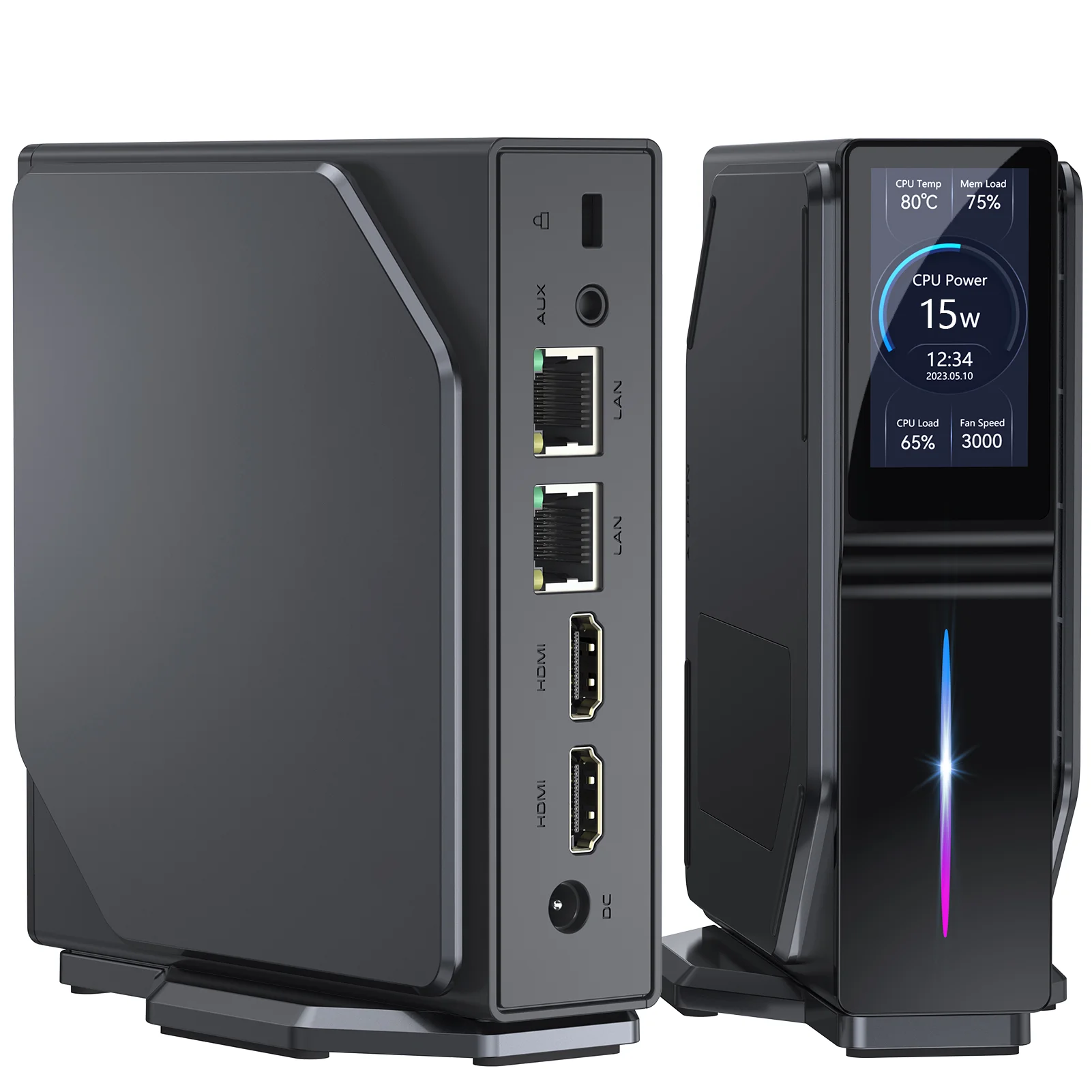 S1 Mini PC Win10 Win11 Linux Intel N100 8G/16G RAM 128G/256G/512G/IT ROM Mini Desktop USB2.0/3.0 BT4.2 WIFI 5 HD*2 LAN RJ45 2