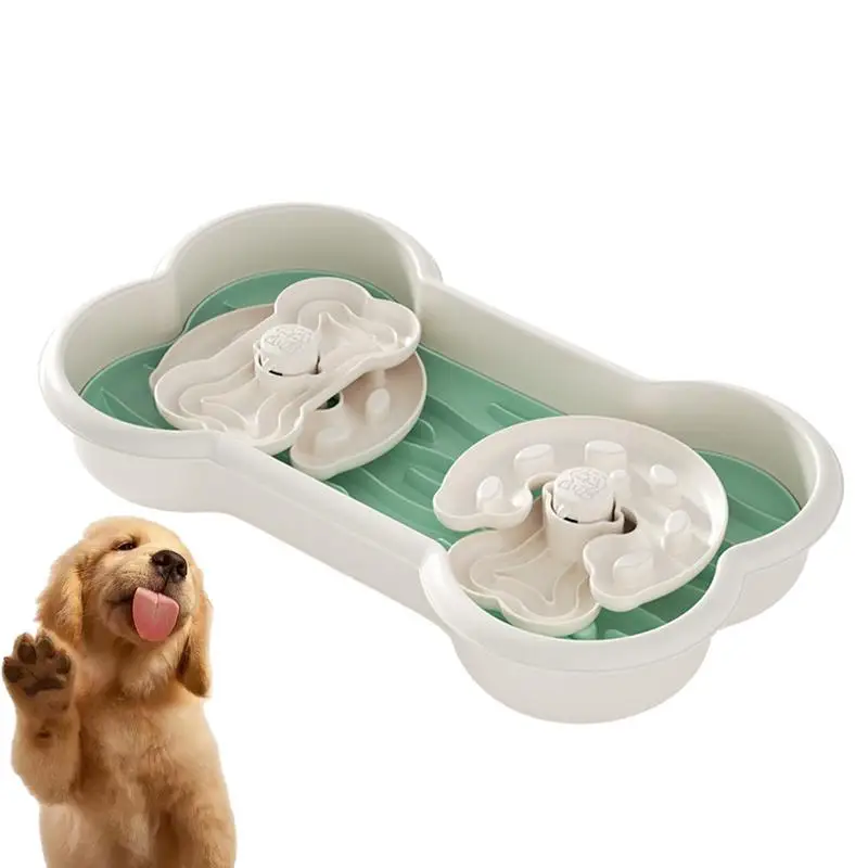 

Slow Feeders For Dogs Pet Dog Slow Feeder Bowl Removable Pet Slow Feeder Interactive Dog Puzzle Feeder pet outdoor feeding tools