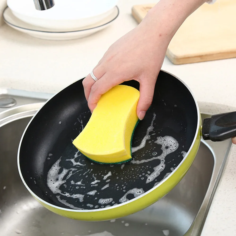 Kitchen Nano Emery Clean Rub Pot Focal Stains Sponge Removing Kit Safe Material Household Dishwashing Sponge
