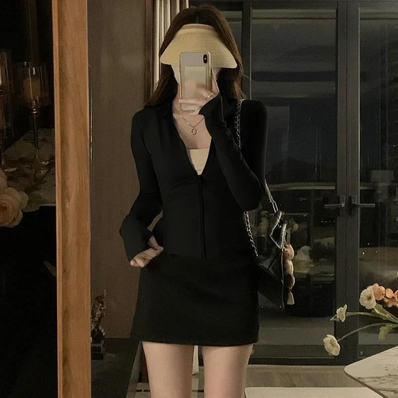 Νέο μπουφάν γιόγκα για γυναίκες το 2024, καλοκαιρινά αθλητικά ρούχα για τρέξιμο και ποδηλασία, μακρυμάνικο τοπ γυμναστικής, αντηλιακά ρούχα_voghion.com