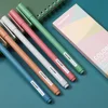 5Pcs/box Retro Kawaii Diverse Color Gel Pen Set 0.5mm Fine Tip Ballpoint Pen for Students To Write on School Stationery 6