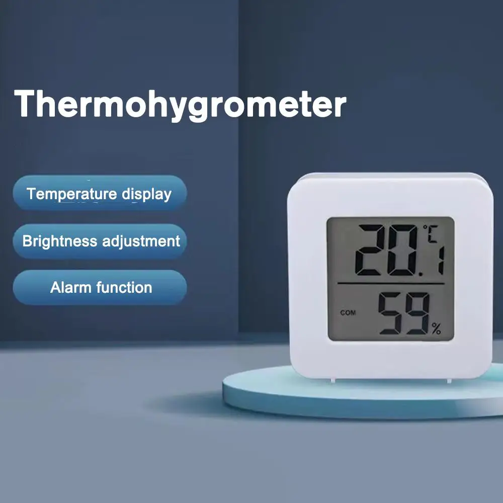 

Smart Home Thermometer Temperature Control System Sensitive Humidity Baby Thermometer Purpose Control Room System D H5R0