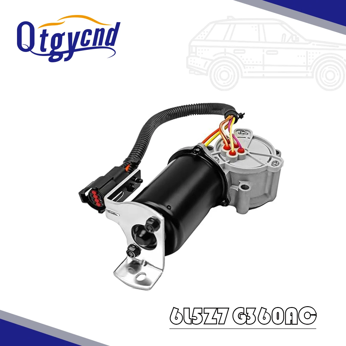 6L5Z7G360AC 60093 Transfer Case Motor For Ford Ranger 2006 2007 2008 2009 2010 2011 Transfer Case Shift Motor Actuator
