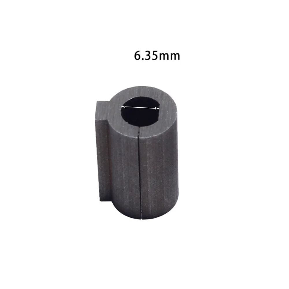 1PC Shaft Sleeve 6.35mm/8mm Stainless Steel For D-type (single Plane) Shafts Motors Worm Gear Boxes Shaft Sleeve Adapter