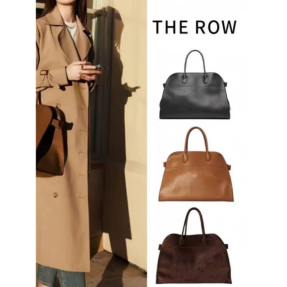New Good Stuff The Portable Row Margaux 15 Black Suede Large Capacity Handbag Messenger Bag New 2