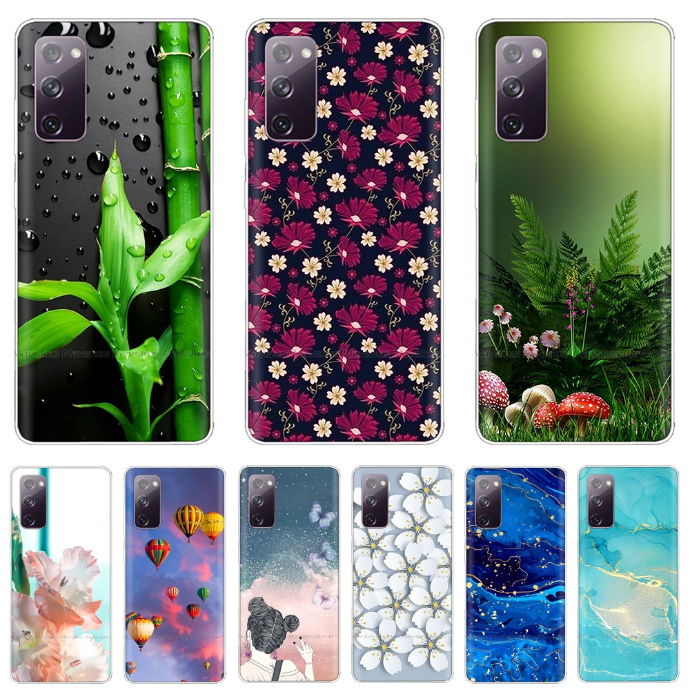Per Samsung S20 Fe Custodia Galaxys20 Fe Cover Posteriore Morbida In Silicone Per Samsung Galaxy S20 Fe S20 + S20 Ultra Custodia Paraurti Trasparente