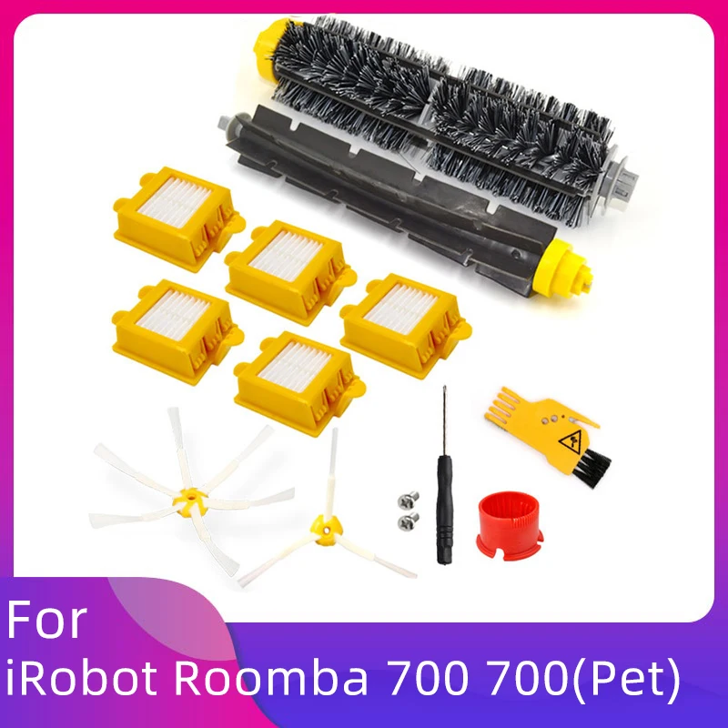 Spare Parts Replacement Accessories Kit for iRobot Roomba 700 Series