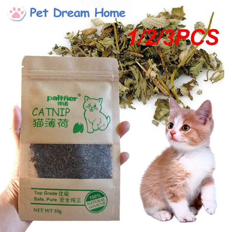 

1/2/3PCS Cat Catnip Natural Catnip Cat Toys Health Cat Supplies Animals Cat Accessories Pet Toys Catnip Toys Cat Accessories
