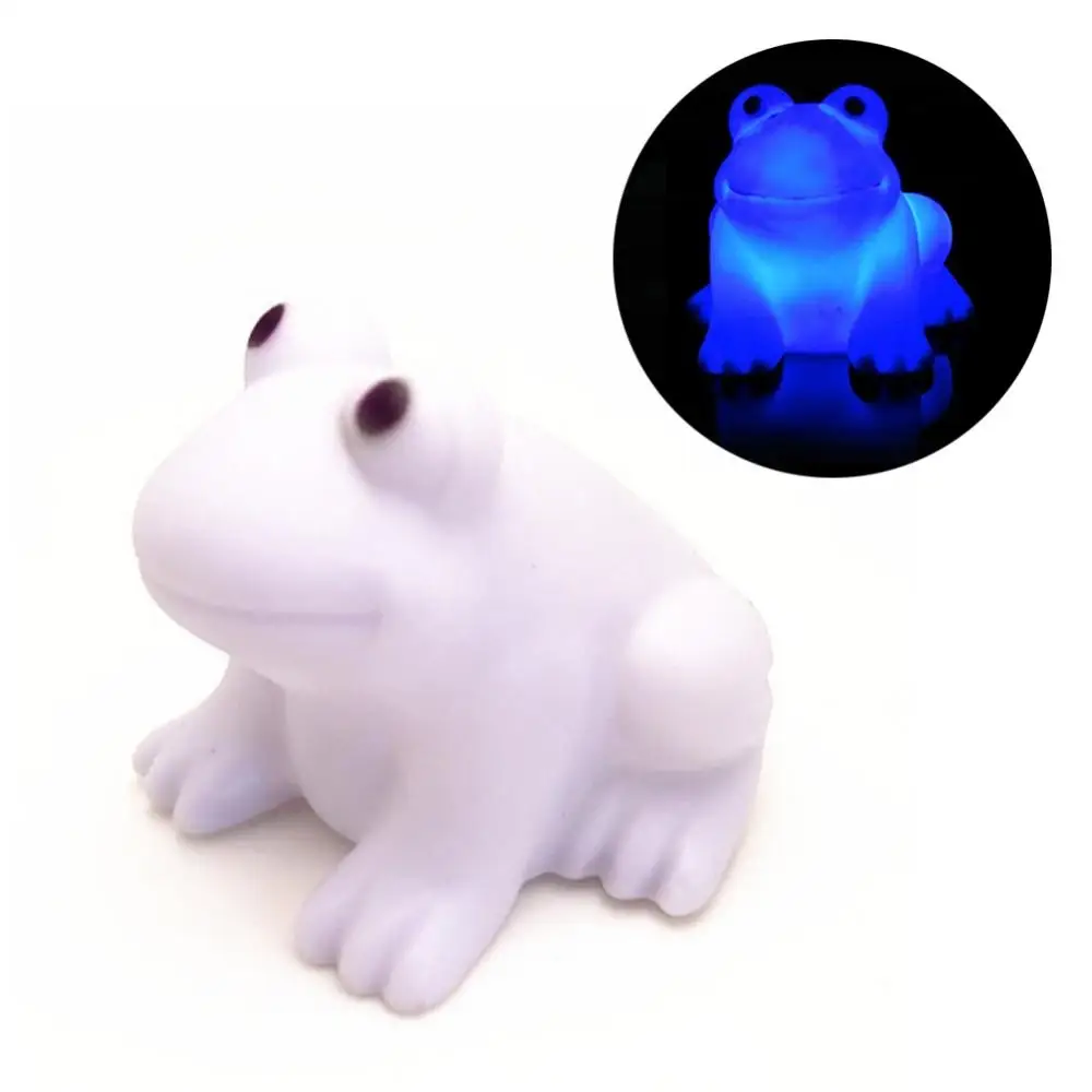 Night Light Energy Magic LED Cute Frog Lamp Changing Colors Colorful Lamp Gift Home Decoration