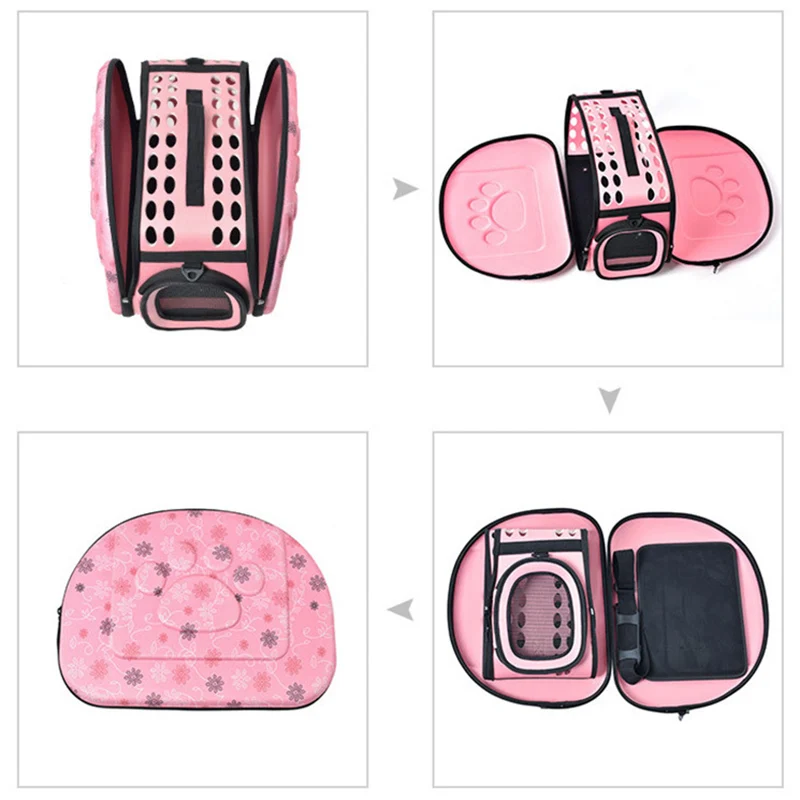 EVA Cat Slings Shoulder Bags Solid Mesh Pet Carrier Bag for Cats Dogs Within 7.5 kg Rabbit Animals Outdoor Travel mochila gato