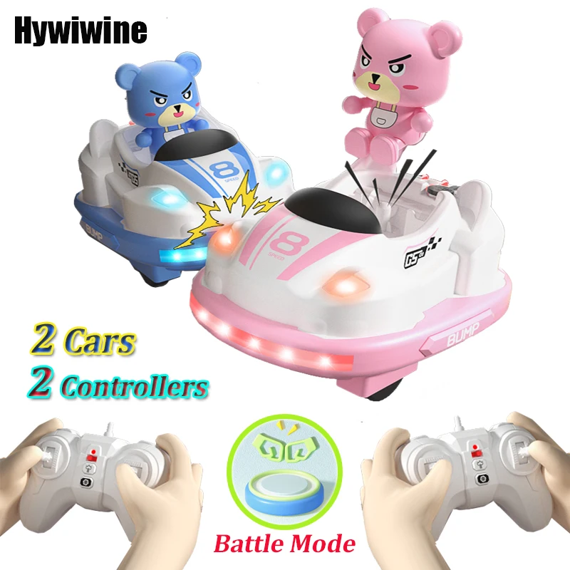 Remote Control Bumper Car Toy with Sound and Light for Kids