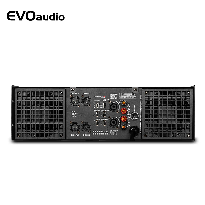CA20 Two-stage Class H 500 Watt 2ch Bass Audio Power Amplifier Board Module For Active Speaker