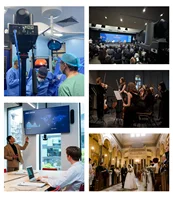 Runpu 4K60FPS NDI Camera POE 12X 20X Zoom AI Tracking PTZ Camera SDI HDMI USB POE IP Conference Camera for Church Live Streaming 6