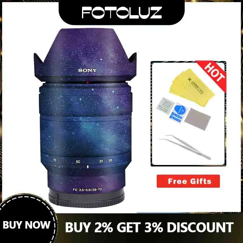 

Защитная пленка для объектива камеры Sony FE 28-70 мм f/3,5-5,6