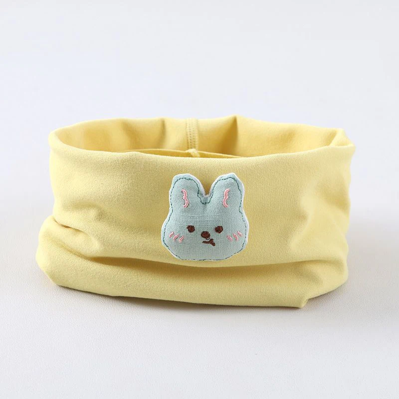 Children's Autumn and Winter Season Thickened Baby Cartoon Scarf Cover Windproof Warm Velvet for Boys and Girls Neck Cover