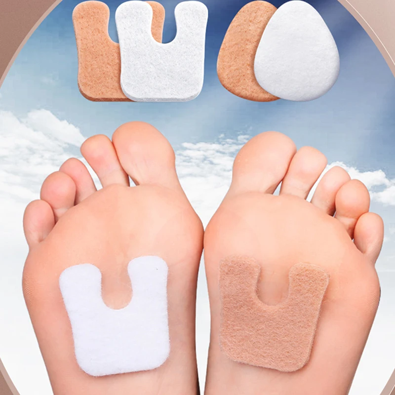 Felt Callus Pads Metatarsal Foot Pad Pain Relief Keep Calluses From Rubbing Forefoot Support Self-Adhesive Foam Foot Cushion