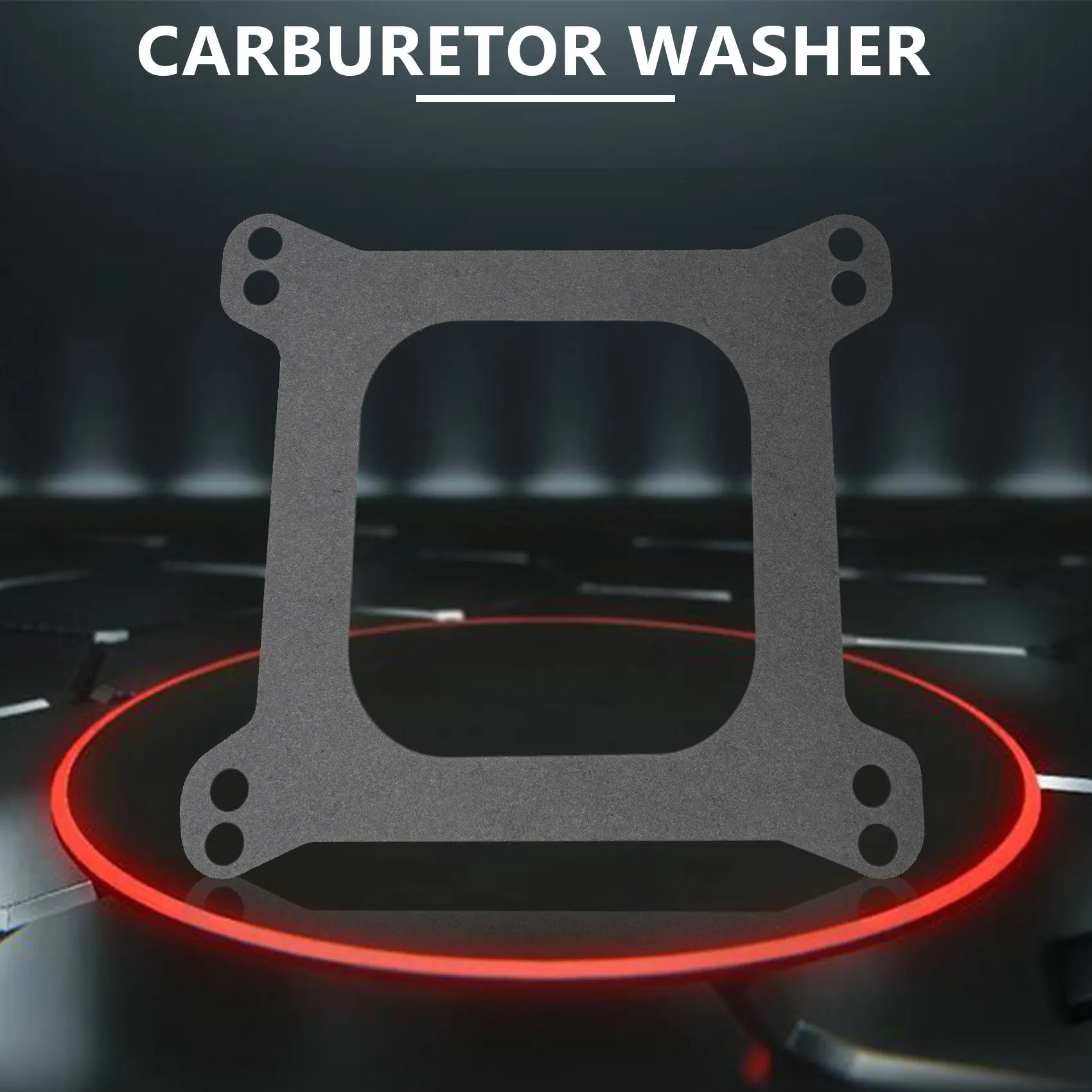 Holley Edelbrock Carter Carb Gaskets (10) Carburetor Open 4 bbl.SBC BBC 350