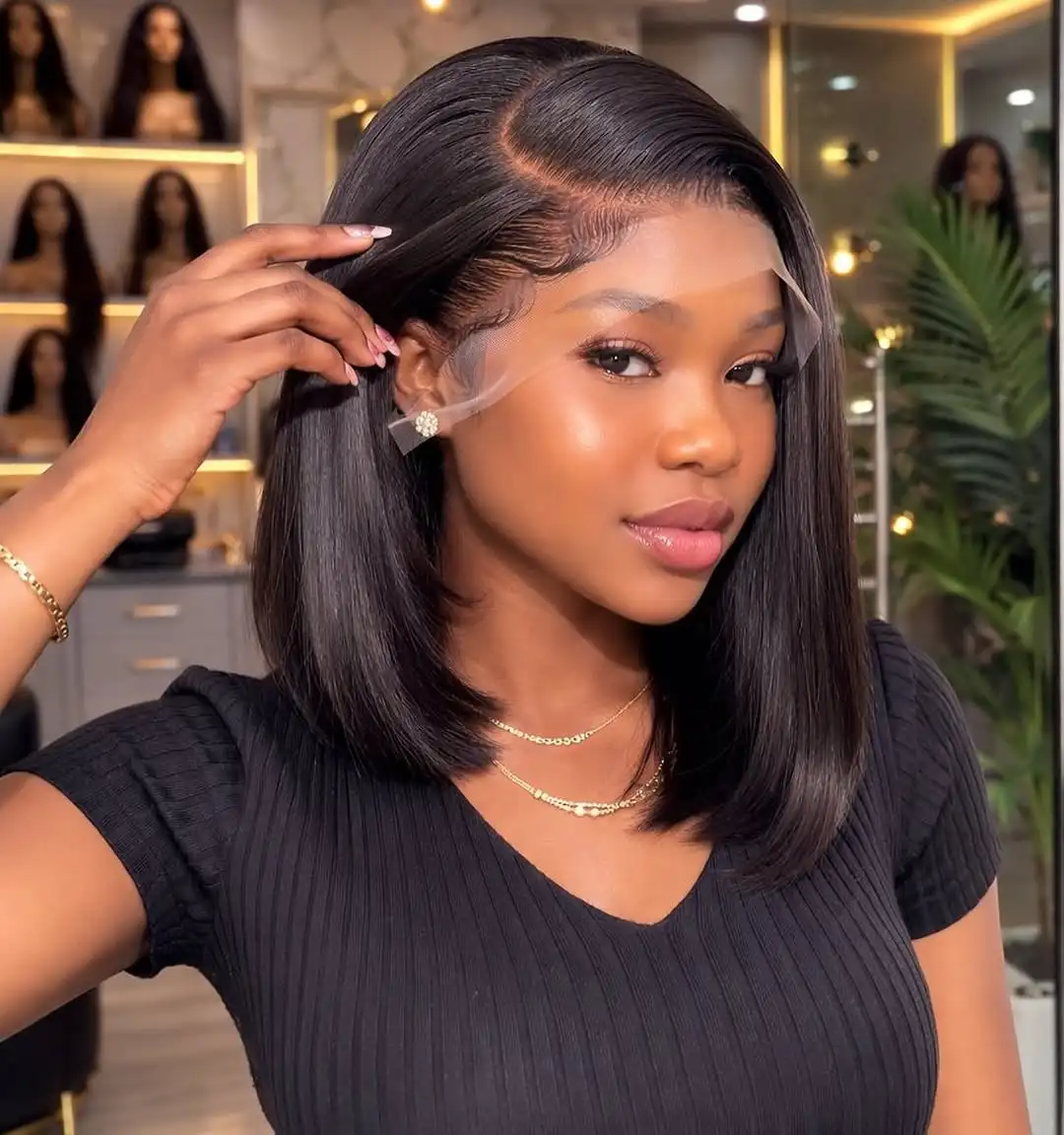 Short Bob Wig - Natural Look & Style
