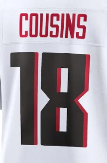 thumbnail image 1 of Camisetas de fútbol de la famosa marca Atlanta con bordados personalizados para hombres, mujeres y jóvenes #7 ROBINSON #18 COUSINS #9 PENIX JR #5 LONDON, 1 of 5