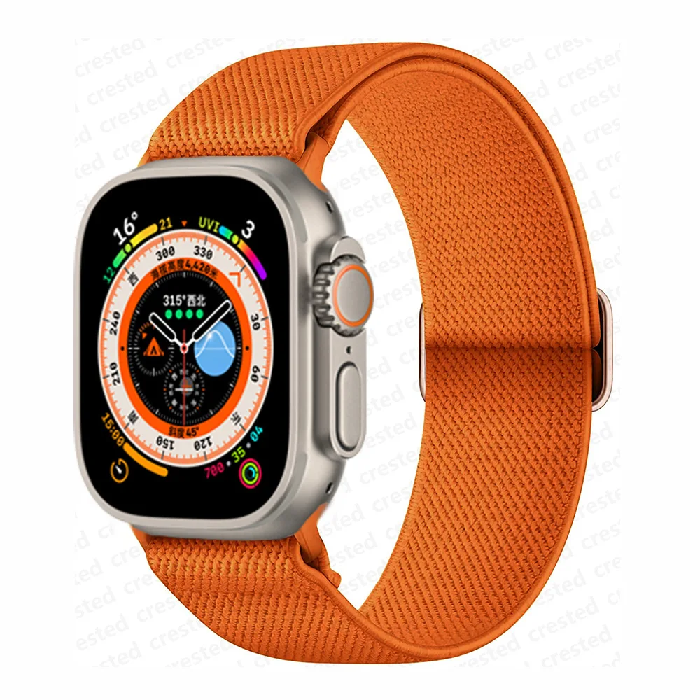 Durable Nylon Elastic Watch Strap Bracelet