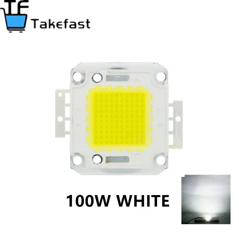 Versatile LED Light Chip for DIY Floodlights and Spotlights - White/Warm White, Multiple Wattage Options
