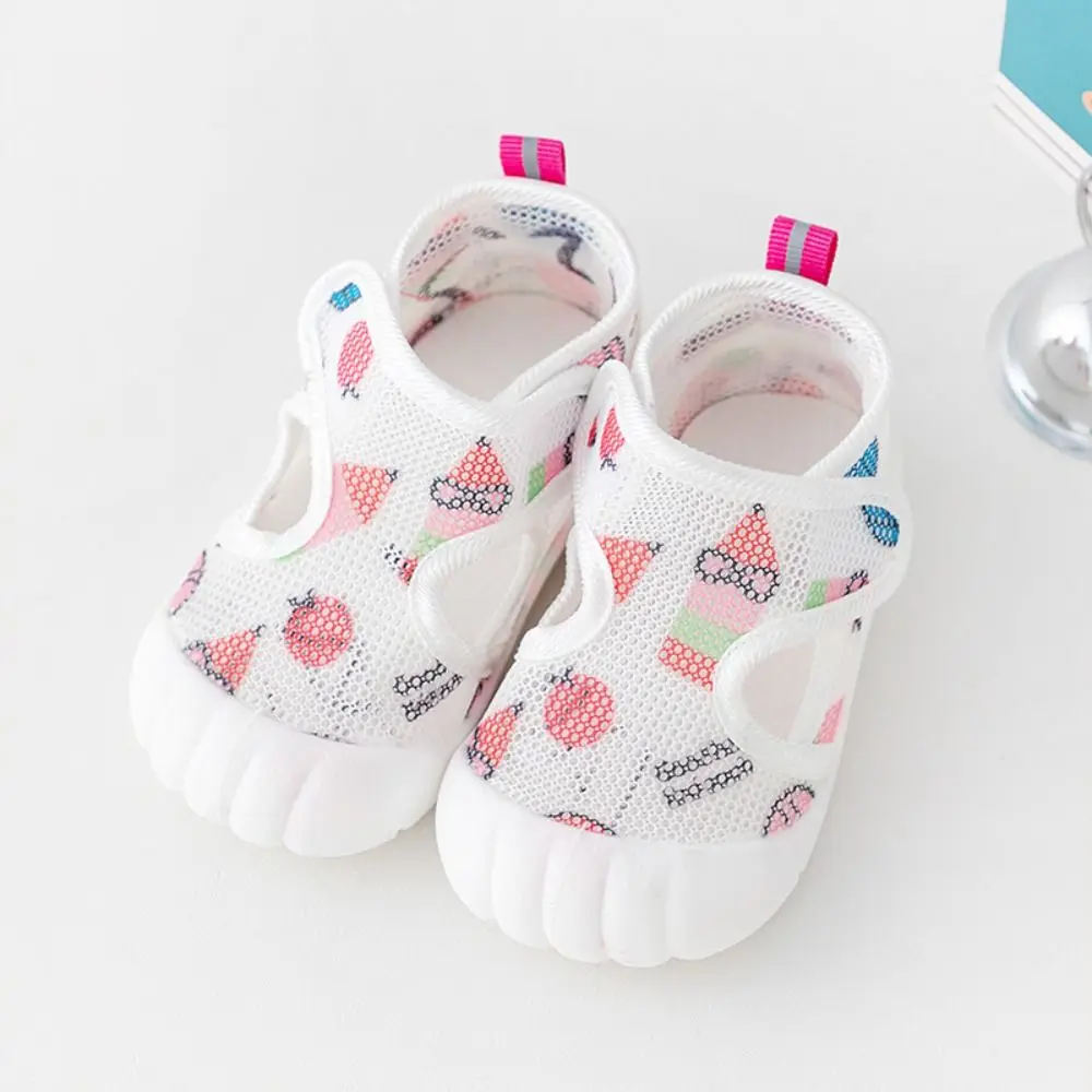 Casual Shoes Breathable Baby Sandals Air Mesh Soft Sole Kids Sandals Comfortable Flexible First Walkers Outdoor