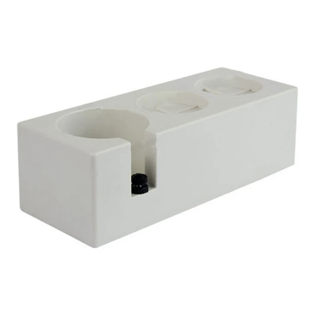 Kávéhorlat-Tartó, Csúszásgátló Eszpresszó Tamping Állvány Fehér Fekete Szilárd Tartó A Portafilterekhez És Disztribútorhoz - Image 3