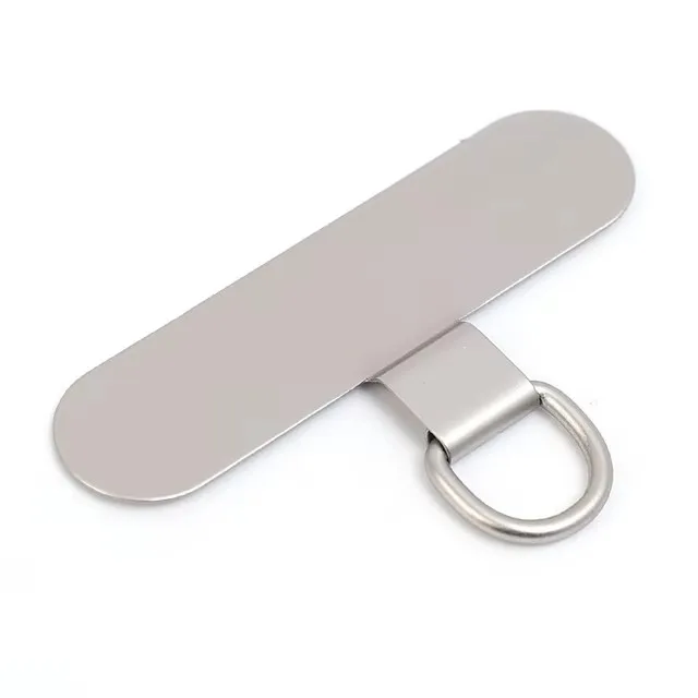 Universal Ultra-Thin Metal Phone Tether Tab - Stainless Steel Replacement Lanyard Straps (Available in 4/2/1 PCS)